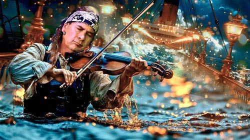 Celtic Indian Arvel Bird  RMS Titanic Rememberance Concert